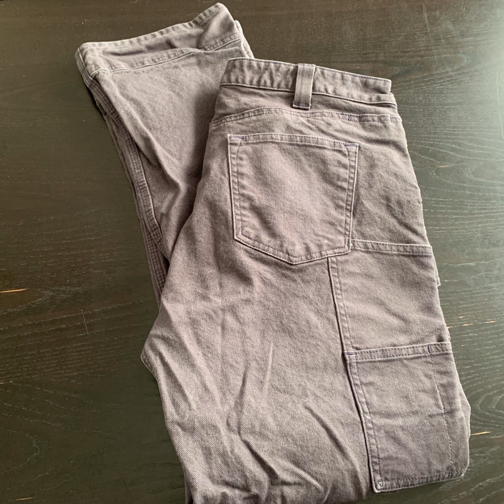 Womens Dovetail Workwear Double Knee Britt Utility Work Pants 16 / 36 X 30.5